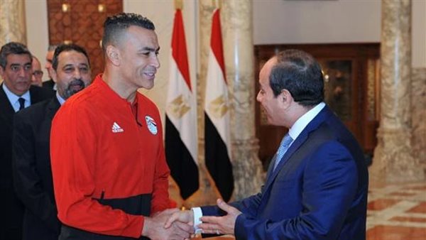 عصام الحضري والرئيس