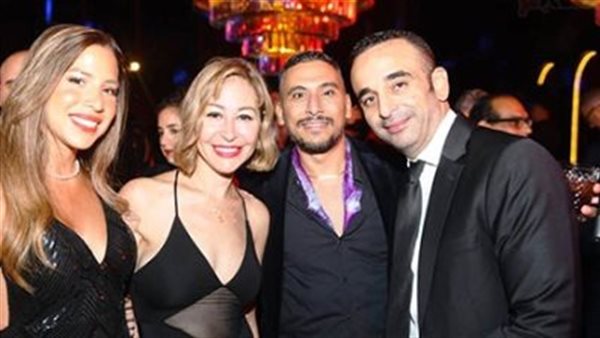 منة شلبي وزوجها أحمد