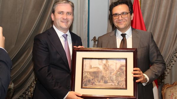 وزيرا الثقافة المصري