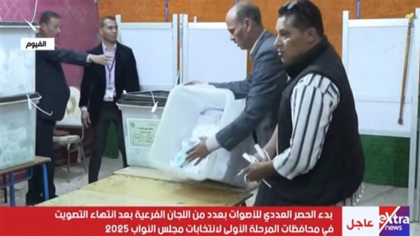 فرز الأصوات