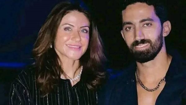 هيدي كرم وزوج مي