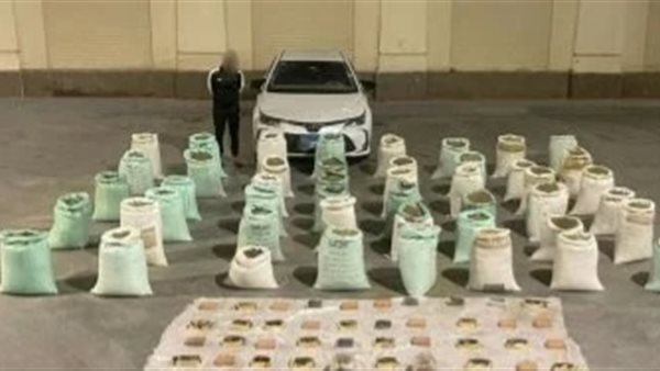 المخدرات المضبوطة