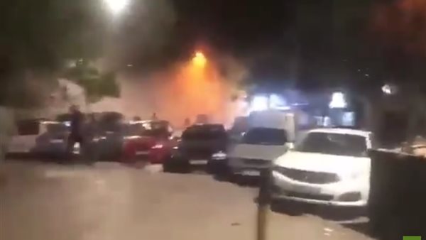 صورة أولية للانفجارين