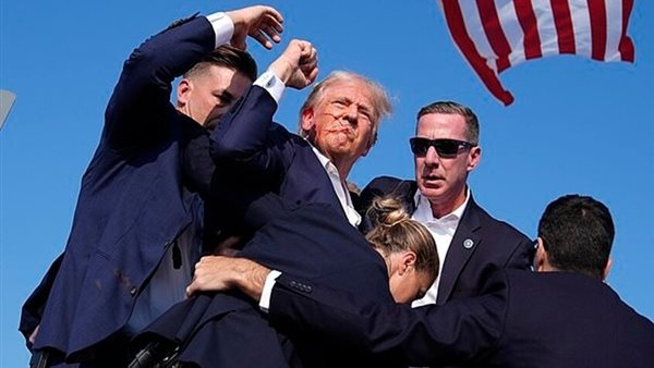 ترامب خلال محاولة