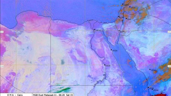 الطقس غدا في مصر