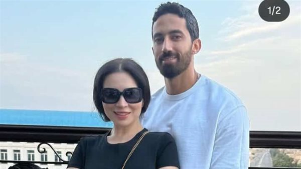 أحمد تيمور ومي عز