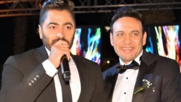 تامر حسني ومصطفى