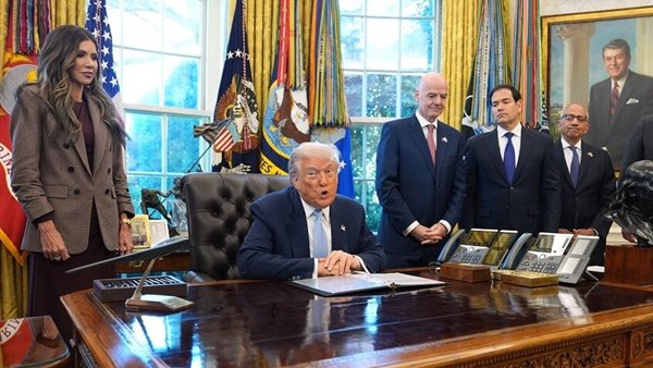 ترامب خلال المؤتمر