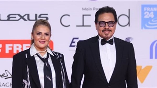 محمد رياض وزوجته