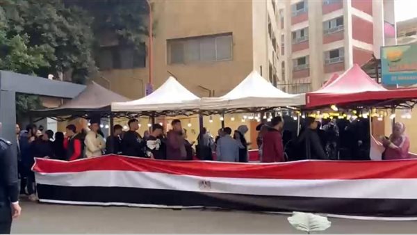 جانب من العملية الانتخابية