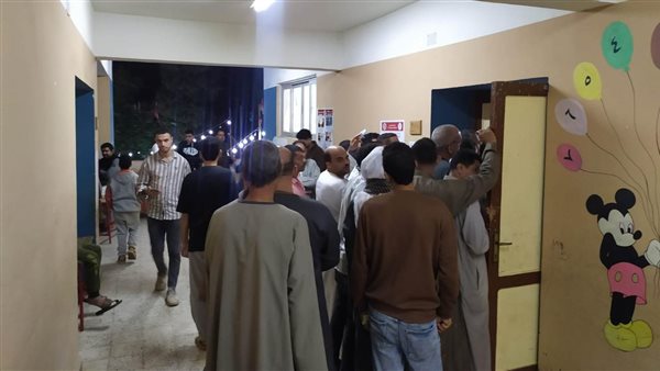 جانب من التوافد