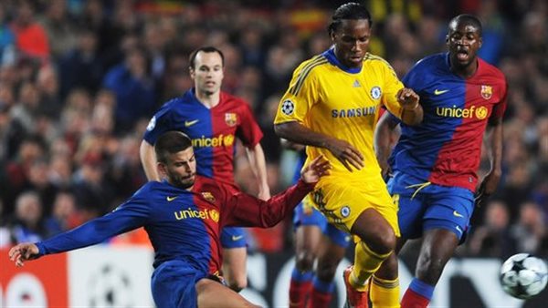 مباراة برشلونة وتشيلسي