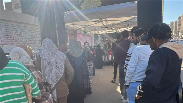 جانب من التوافد