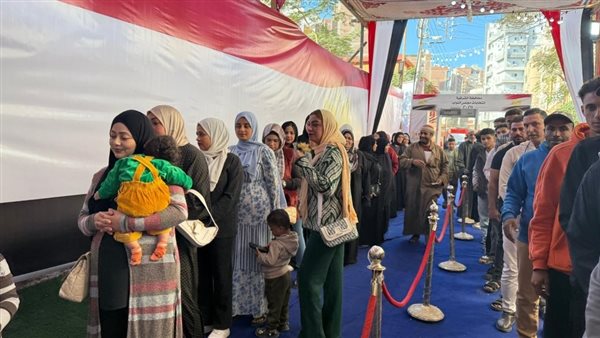 جانب من التوافد