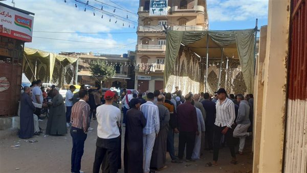 جانب من التوافد