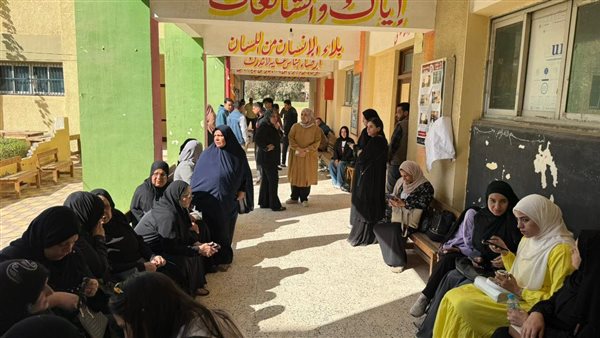 جانب من التوافد