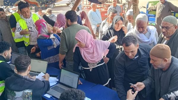 جانب من التوافد