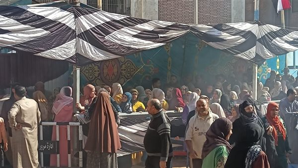 جانب من التوافد