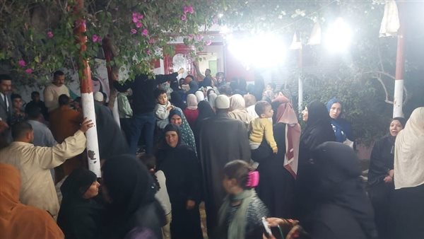 جانب من التوافد