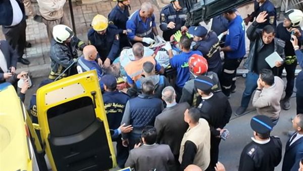 جانب من الحادث 