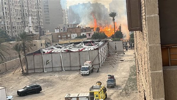 حريق لوكيشن تصوير