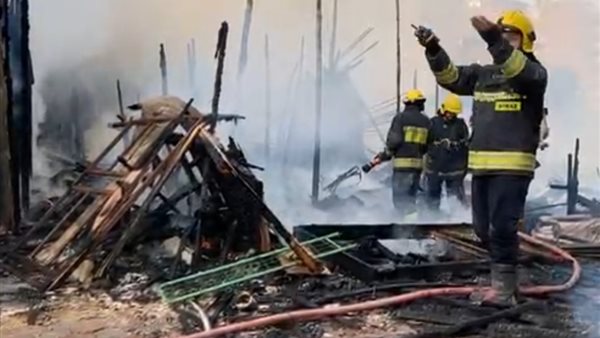 حريق استوديو مصر