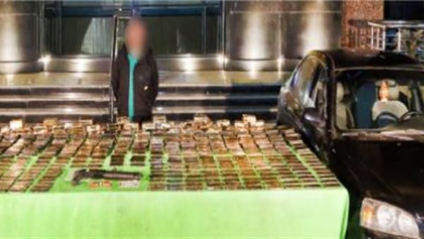 جانب من المضبوطات