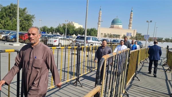 جانب من التوافد