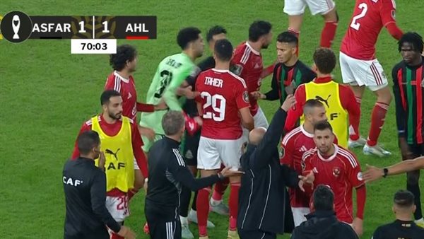 أحداث مباراة الأهلي