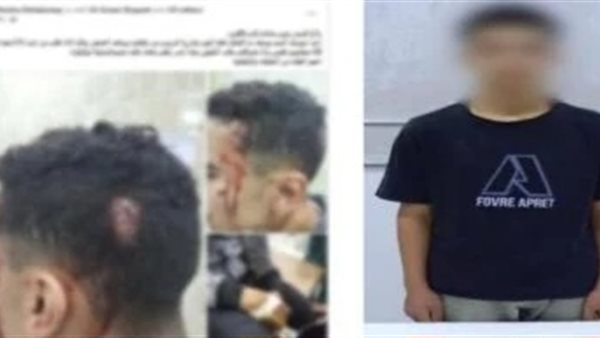 شاب يضرب صديقه