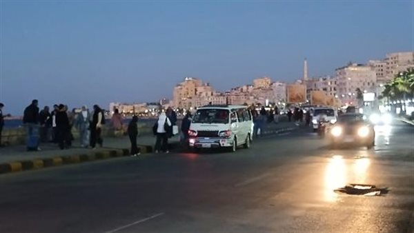 الأمطار تقل في الإسكندرية