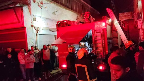 حريق سوق الخواجات