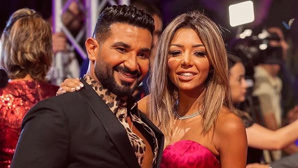 أحمد سعد وزوجته