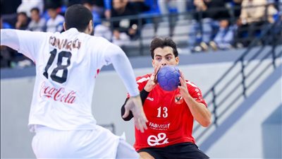 مباراة الأهلي والزمالك في دوري المحترفين لكرة اليد    