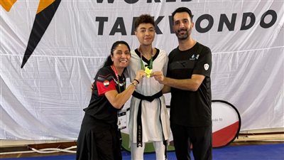 البطل المصري معتز بالله عاصم    