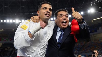 عبد الفتاح النجار المدير الفني للكاراتيه     