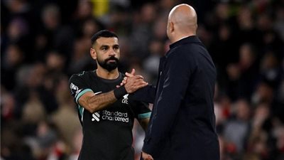 محمد صلاح وآرني سلوت    