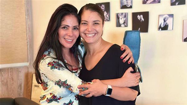 منى زكي ونسمة محجوب