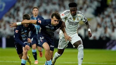 مباراة ريال مدريد وسيلتا فيجو في الدوري الإسباني    