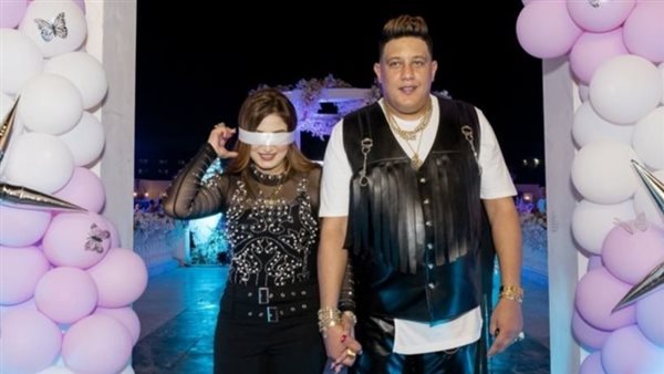 حمو بيكا وزوجته