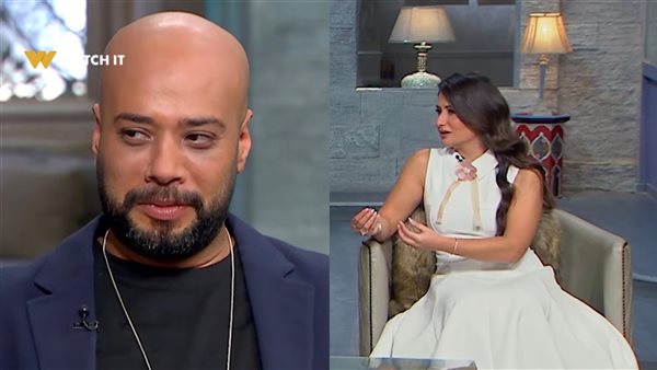 حاتم صلاح وزوجته