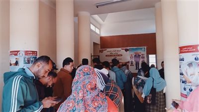 جانب من التوافد    