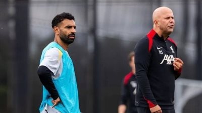 محمد صلاح وآرني سلوت    