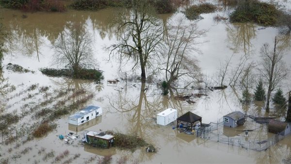 فيضانات واشنطن 