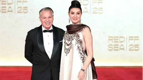 أروى جودة وزوجها