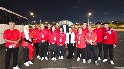 البعثة المصرية بدورة ألعاب الأفريقية للشباب     