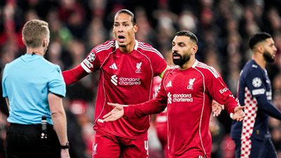 فان دايك ومحمد صلاح    