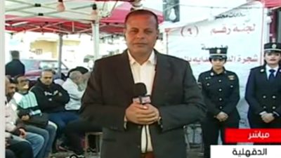 مراسل التليفزيون المصري بمحافظة الدقهلية 