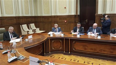 جانب من اجتماع لجة الزراعة    