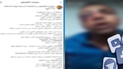 فرد شرطة يضرب سائق    